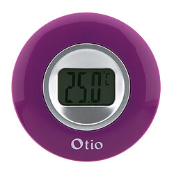 Thermomètre d'intérieur violet écran LCD - Otio