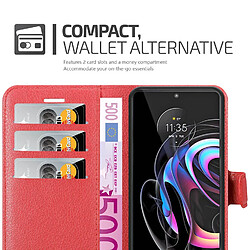 Acheter Cadorabo Coque Motorola EDGE 20 PRO / EDGE S PRO Etui en Rouge