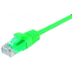 Abi Diffusion Cordon RJ45 catégorie 5e U/UTP snagless vert - 1 m