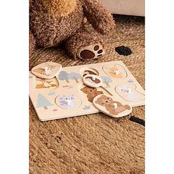 Atmosphera, Createur D'Interieur Tapis enfant rond Ourson - Diam 100 cm - Jute pas cher