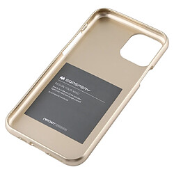 Avis Wewoo Coque Souple JELLY TPU anti-choc et anti-rayures pour iPhone 11 Pro Or