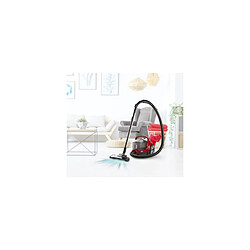 DOMO DO7292S - Aspirateur traineau sans sac - 2L - Puissance d'aspiration réglable - 74dB - Filtre HEPA H12 - Tube inox 90cm