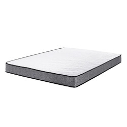 Beliani Matelas à ressorts ensachés ferme 160 x 200 cm BLISS