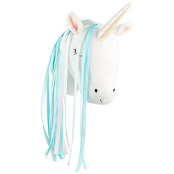 Universal Poupée de jouets en peluche de cygne de la licorne - Décoration de mur de tête animale Unicorne