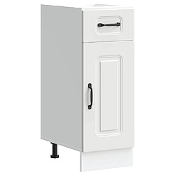 vidaXL Armoire de cuisine Kalmar blanc bois d'ingénierie