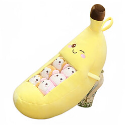 Universal Cadeau d'anniversaire kawaii pour enfant avec oreiller de banane en peluche de 40 cm | oreiller de luxe