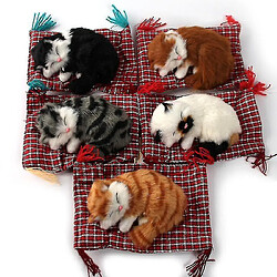 Universal Coussin de tissu animal pour chat dormant modèle de décoration de la maison - Peluche de poupée simulée (A04)