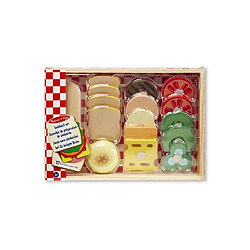 Avis MELISSA & DOUG Ensemble De Préparation De Sandwichs En Bois