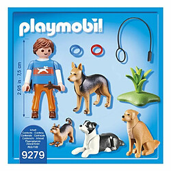 Playmobil® Entraineur et chiens Playmobil City Life 9279