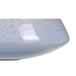 Acheter BigBuy Home Centre de Table Bleu Argenté Verre 24 x 24 x 8 cm