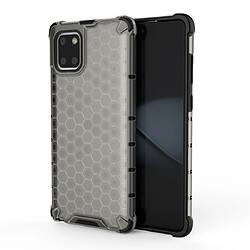 Wewoo Coque Pour Galaxy Note 10 Lite Shockproof Honeycomb PC + TPU Housse de protection Noir