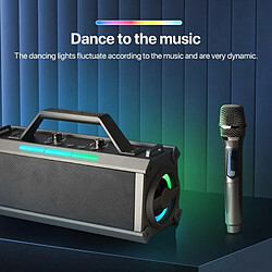 Avis Yonis Enceinte Bluetooth Puissante Karaoke Portable