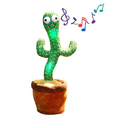 Shop Story SHOP-STORY - CACTUS GRINGO : Peluche Cactus qui Danse, Chante et Répète pas cher