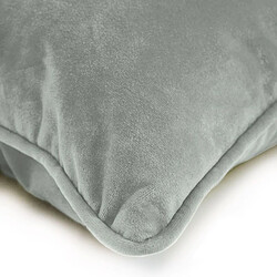 Avis TheDecoFactory Coussin VELOURS - Gris clair