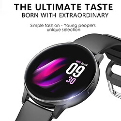 Avis Universal Smartwatch Femmes Fréquence cardiaque Surveillance de la pression artérielle Smartwatch ronde Bracelet de fitness imperméable Montre de sport | Smartwatch (noir)