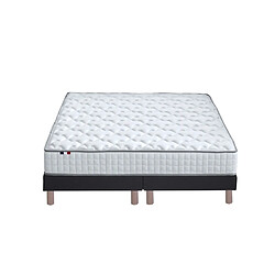 Avis Idliterie Ensemble Matelas Ressorts COSMOS + Sommier - Made in France