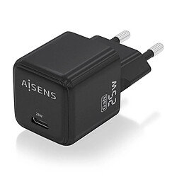 Chargeur mural Aisens ASCH-25W1P013-BK 25 W Noir (1 Unité)