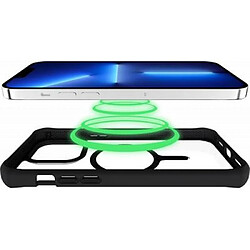 Avis Itskins Coque pour iPhone 14 Pro Max Renforcée Hybrid Solid Compatible MagSafe Transparent