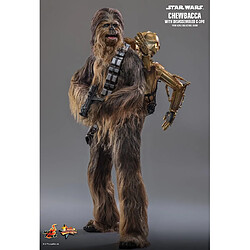 Avis Hot Toys Star Wars Episode V - Figurine Movie Masterpiece 1/6 Chewbacca with Disassembled C-3PO 36 cm