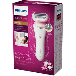 Philips SatinShave Prestige Rasoir électrique 100 % étanche BRL180/00