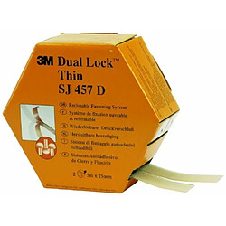 DUAL LOCK FERMÉTURE À PRÉSSION FLEXIBLE , COULEUR: 3M SJ457D