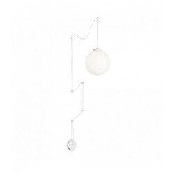 Ideal Lux Suspension Blanche BOA 1 ampoule