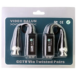 Acheter Wewoo CCTV par paires torsadées passives émetteur-récepteur vidéo UTP