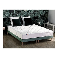 Idliterie Ensemble Matelas Ressorts 5 Zones ETOILE + Sommier - Made in France