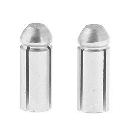 Avis 10pcs protecteurs de vol en aluminium épargnants accessoire de dard universel argenté