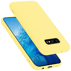 Cadorabo Coque Samsung Galaxy S10e Etui en Jaune