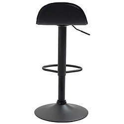 Non Tabouret de bar Lana V2 noir pas cher