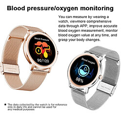 Universal Montre intelligente de luxe Femme Homme Touche Pleine Fréquence Cardiaque Tension Artérielle Exercice Montre intelligente IOS | pas cher