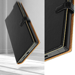 Acheter Bigben Etui Folio Wallet noir avec languette de fermeture pour Samsung Galaxy S23 Ultra 5G