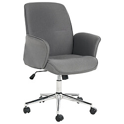 Acheter Beliani Chaise de bureau Ravishing Gris