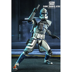 Hot Toys TMS064 - Star Wars : The Clone Wars - Clone Trooper Jesse pas cher