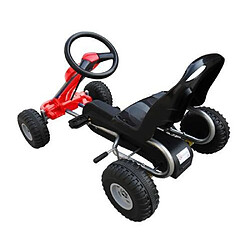 Avis Helloshop26 Kart voiture à pédale gokart enfant jeux jouets rouge 89 cm 0102005