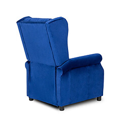 Avis Vivaldi Fauteuil SIMON Bleu Marine Velours