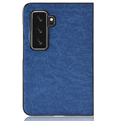 Coque en TPU + PU bleu pour votre Microsoft Surface Duo 2