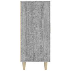 Acheter vidaXL Buffet sonoma gris 90x34x80 cm bois d'ingénierie