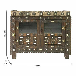 Acheter Buffet Alexandra House Living Bois Recyclé 35 x 102 x 110 cm