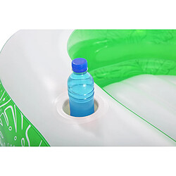 Avis Piscine Gonflable Autoportante pour Enfants Bestway Tropical Paradise 231x231x51 cm Structure à 2 Anneaux pour Enfants de +3 Ans avec Porte-Verres et Siège