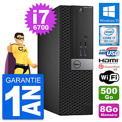 PC Dell OptiPlex 5040 SFF Core i7-6700 RAM 8Go Disque 500Go HDMI Windows 10 Wifi - Occasion