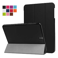 Xeptio Etui Samsung Galaxy Tab S3 9.7 pouces Smartcover pliable noir - Housse coque de protection