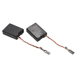 vhbw 2x Balais de charbon pour moteur 7 x 17 x 23mm compatible avec Hitachi G18UB2, G18UBY, G18UDY, G23MR, G23MRP9, G23MRU outil électrique