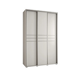 Abiks Meble Armoire Davos 10 À Portes Coulissantes 235,2/150/60 3 Portes