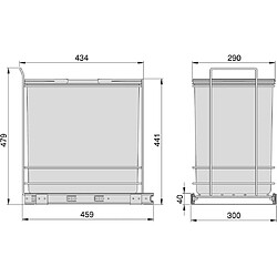 Avis EMUCA Recycle - Gris