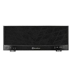 SilverStone Technology SST-GD11B - Grandia - Grandia Boîtier PC HTPC ATX avec des Performances de Refroidissement améliorées, Noir