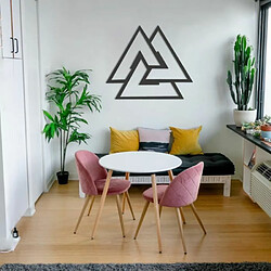 Acheter DEKORY Triangle Valknut Décoration Murale en Méta 45 x 39 cm