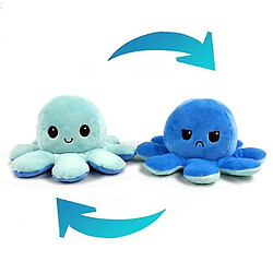 Acheter Universal Poupée de poulpe réversible à double face flip peluche jouet marine de vie de vie de vie marine