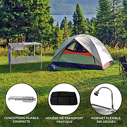 Monstershop Évier de Camping Pliable